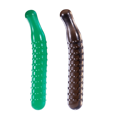 Jouets anaux de sexe de Massager de clitoris de vagin de prise de vente de godemichés en cristal chauds de légume fruit pour la masturbation femelle