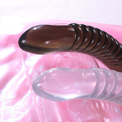 Jouets anaux de sexe de Massager de clitoris de vagin de prise de vente de godemichés en cristal chauds de légume fruit pour la masturbation femelle