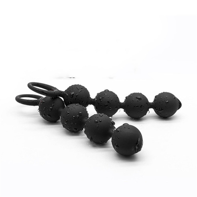Grandes boules anales pour les perles anales de grand de bout d'hommes de femme silicone de prise avec l'anneau de traction