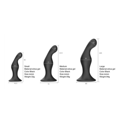 Le plus défunt sexe de couples de vagin de conception de prise anale de bout joue les jouets anaux de sexe de prise de bout médical de silicone