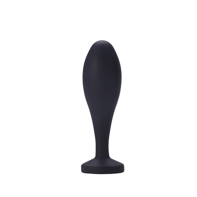 Les jouets de expédition de sodomie de silicone de baisse arrosent l'ensemble anal de prise de Massager de conception de baisse de prise anale noire de bout