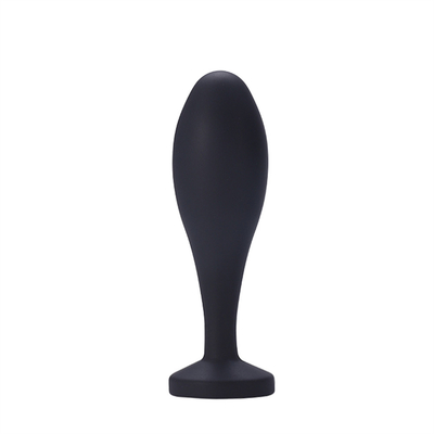 Les jouets de expédition de sodomie de silicone de baisse arrosent l'ensemble anal de prise de Massager de conception de baisse de prise anale noire de bout
