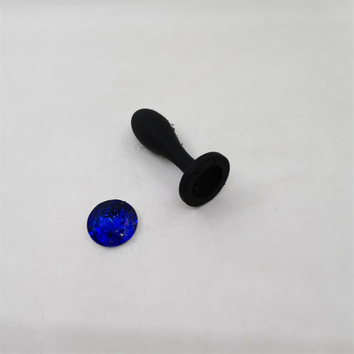 Les jouets de expédition de sodomie de silicone de baisse arrosent l'ensemble anal de prise de Massager de conception de baisse de prise anale noire de bout