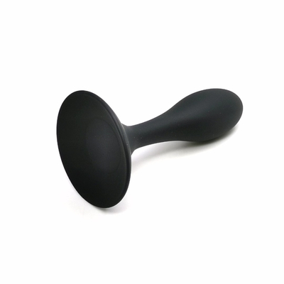 Les jouets de expédition de sodomie de silicone de baisse arrosent l'ensemble anal de prise de Massager de conception de baisse de prise anale noire de bout