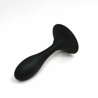 Les jouets de expédition de sodomie de silicone de baisse arrosent l'ensemble anal de prise de Massager de conception de baisse de prise anale noire de bout