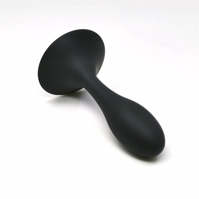 Les jouets de expédition de sodomie de silicone de baisse arrosent l'ensemble anal de prise de Massager de conception de baisse de prise anale noire de bout