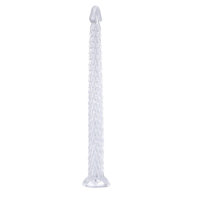 Super long serpent cul anal bouchon dildos avec tasse d'aspiration, entraîneur anal jouets sexuels
