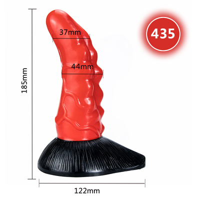 Sexe Chien géant Dildo Dinosaure coloré Écailles Pénis avec tasse d'aspiration Jouets sexuels pour femmes Silicone Grand Pénis Animal énorme Di