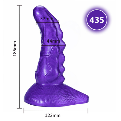 Sexe Chien géant Dildo Dinosaure coloré Écailles Pénis avec tasse d'aspiration Jouets sexuels pour femmes Silicone Grand Pénis Animal énorme Di