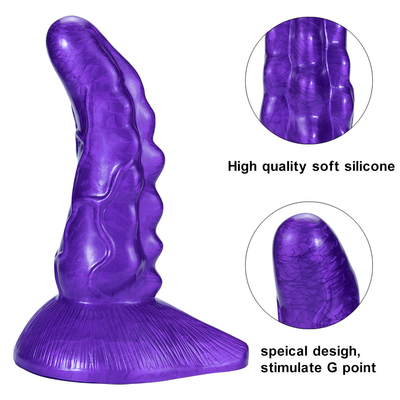 Sexe Chien géant Dildo Dinosaure coloré Écailles Pénis avec tasse d'aspiration Jouets sexuels pour femmes Silicone Grand Pénis Animal énorme Di
