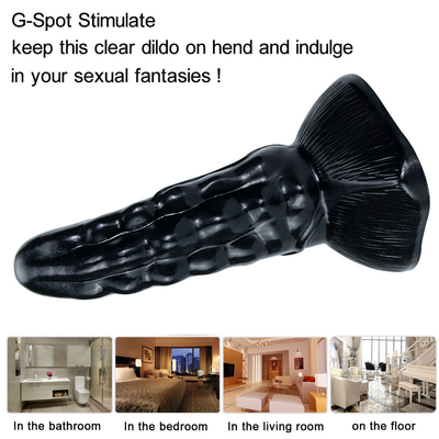 Sexe Chien géant Dildo Dinosaure coloré Écailles Pénis avec tasse d'aspiration Jouets sexuels pour femmes Silicone Grand Pénis Animal énorme Di