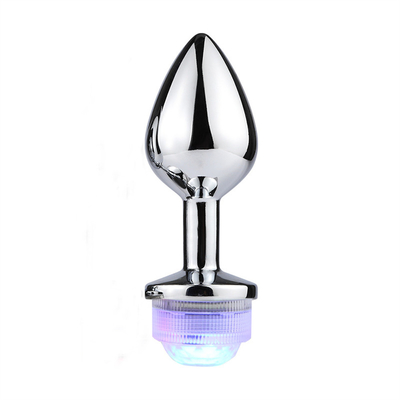 Changement de couleur de l'anus élargissement du cul anal Plug avec télécommande anal Light Up Plug anal Plug avec lumières LED