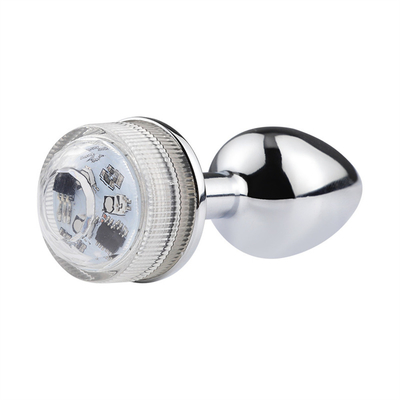 Changement de couleur de l'anus élargissement du cul anal Plug avec télécommande anal Light Up Plug anal Plug avec lumières LED