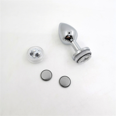 Changement de couleur de l'anus élargissement du cul anal Plug avec télécommande anal Light Up Plug anal Plug avec lumières LED