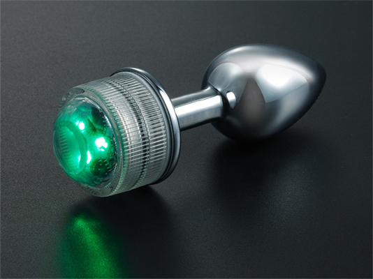 Changement de couleur de l'anus élargissement du cul anal Plug avec télécommande anal Light Up Plug anal Plug avec lumières LED