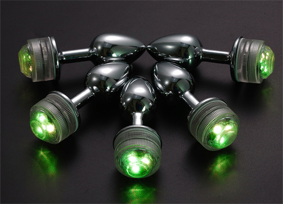 Changement de couleur de l'anus élargissement du cul anal Plug avec télécommande anal Light Up Plug anal Plug avec lumières LED