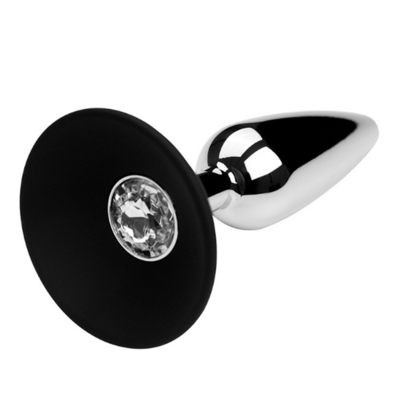 Bouchon de cul verrouillable en acier inoxydable diamant argent cristal bijoux vagin jouets sexuels fil métallique bouchon anal pour adultes