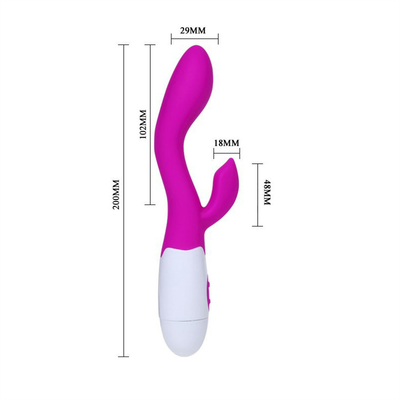 Vente à chaud Dildo en forme de rose Vibrator Jouets sexuels pour femmes