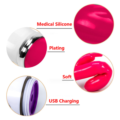 Vibrateur de lapin Stimulateur du clitoris Jouets sexuels érotiques pour les femmes Masturbateur Massageur de point G