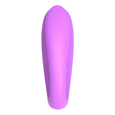 Masseur anal et clitoridien en silicone médical en forme de U