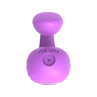 Masseur anal et clitoridien en silicone médical en forme de U
