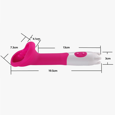 12 vitesses Vibrateur de la langue Stimulateur du clitoris Pompe à chatte Brosse de massage vaginal