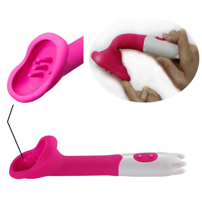12 vitesses Vibrateur de la langue Stimulateur du clitoris Pompe à chatte Brosse de massage vaginal
