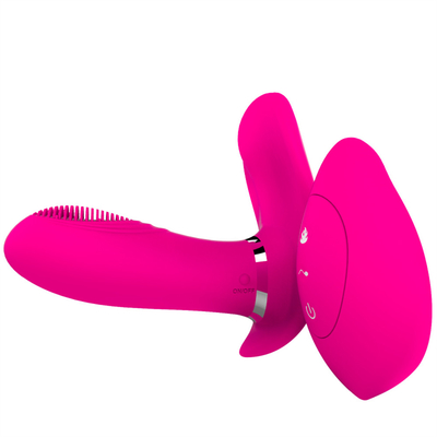 Produits érotiques pour adultes chauds Vibrateur chauffant avec télécommande Vibrateur portable pour femme