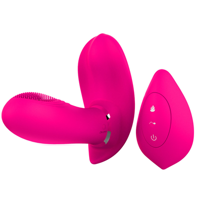 Produits érotiques pour adultes chauds Vibrateur chauffant avec télécommande Vibrateur portable pour femme