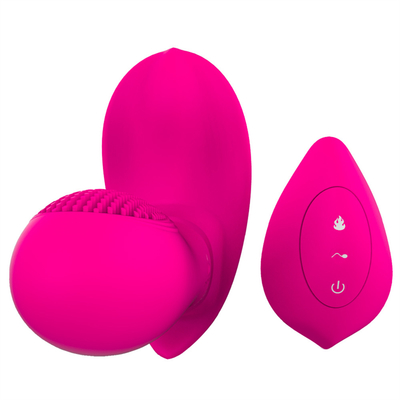 Produits érotiques pour adultes chauds Vibrateur chauffant avec télécommande Vibrateur portable pour femme