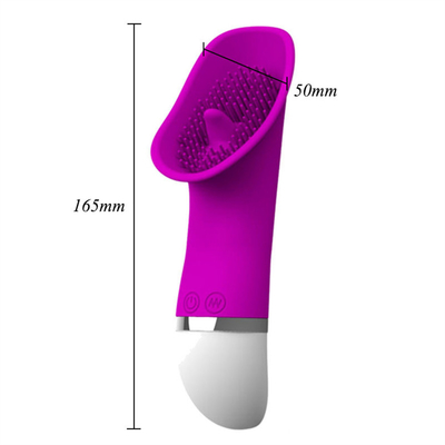 30 vitesse Silicone point G Langue clitoridienne Suction orale Vibrator Jouets sexuels pour femmes