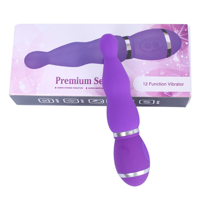 Masturbation féminine filée Massage vaginal Vibrator Jouet sexuel