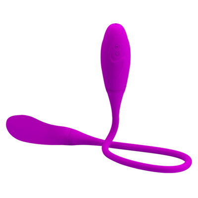 Vibrateur anal double 6 vitesses Vibrateur à point G œufs Vibrateur clitoridien rechargeable pour couple