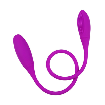 Vibrateur anal double 6 vitesses Vibrateur à point G œufs Vibrateur clitoridien rechargeable pour couple