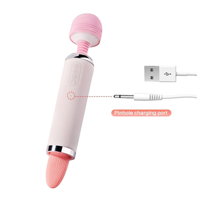 Double Heed AV Bande Lissage de la langue Vibrator d' aspiration Vibrator de massage vaginal de masturbation féminine