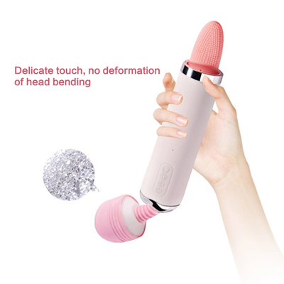 Double Heed AV Bande Lissage de la langue Vibrator d' aspiration Vibrator de massage vaginal de masturbation féminine