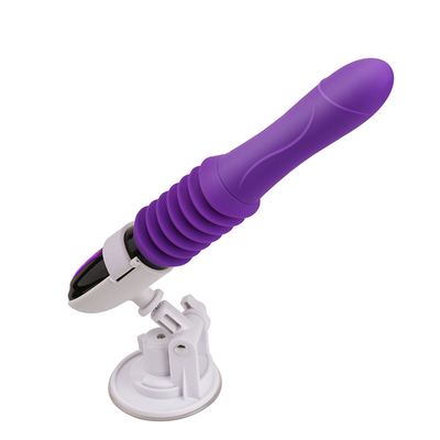 Vibration à 360 degrés Vibrateur rechargeable de massage du clitoris Vibrateur de chatte avec stents pour femmes