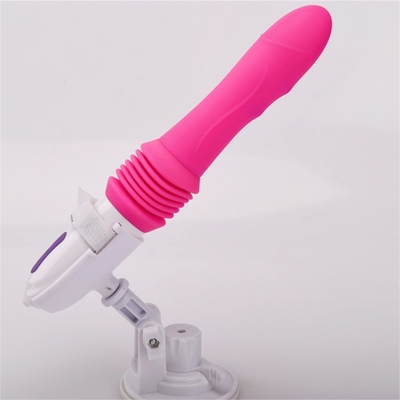 Vibration à 360 degrés Vibrateur rechargeable de massage du clitoris Vibrateur de chatte avec stents pour femmes