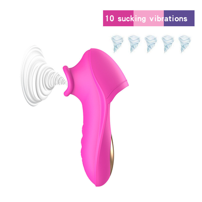 Produit sexuel pour les femmes Vibrator à succion mammaire