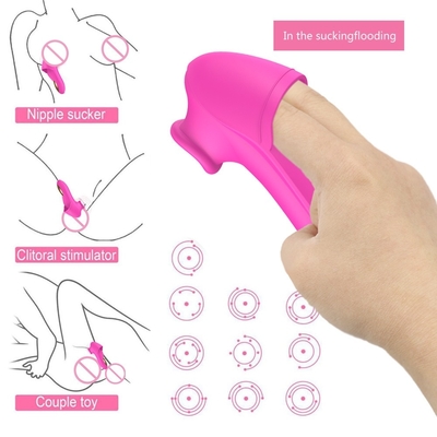 Produit sexuel pour les femmes Vibrator à succion mammaire