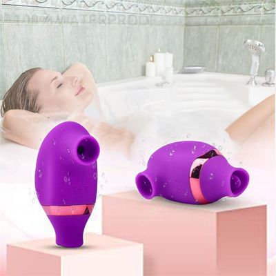 USB rechargeable silicone mamelons suceur vibrateur clitoris lécher vibrateur jouets sexuels pour femmes