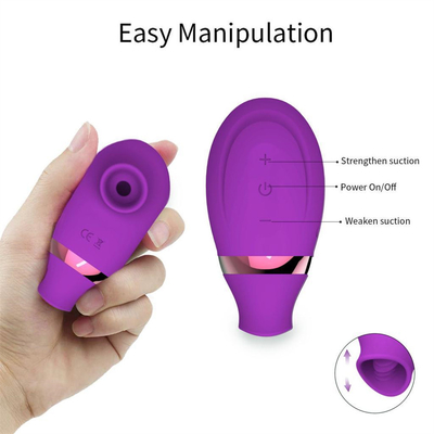 USB rechargeable silicone mamelons suceur vibrateur clitoris lécher vibrateur jouets sexuels pour femmes