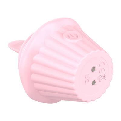 Vibrator rose pour lécher la langue du clitoris Vibrator 2 en 1 pour lécher et vibrer les mamelons Stimulateur du clitoris avec 10 modes pour