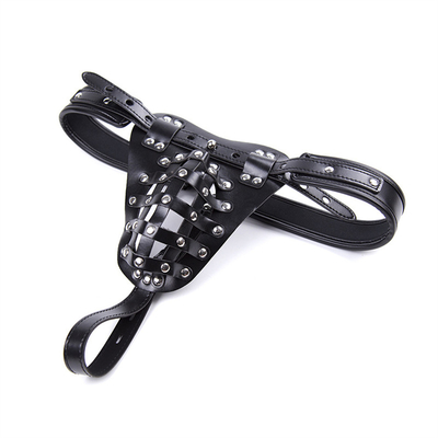 Jouet pour adultes ensemble BDSM Sexy PU en cuir pour homme Vêtements de scène sous-vêtements Bondage Gear Jeu Sexuel Sexy lingerie Bdsm Outfit Exot