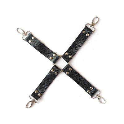 10 pièces par ensemble SM Produits Bondage PU Kit de fétichisme en cuir Restrictions Esclave Jouet sexuel Bondage Pour les couples
