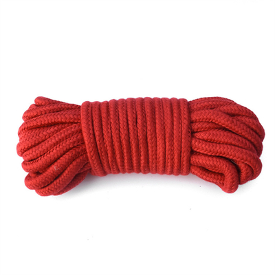 Gros de coton Boucles de corde Bondage jouets d'esclaves Chine Corde Bondage Harnais gay Ceintures ceintures retenue Fetish corde 5M