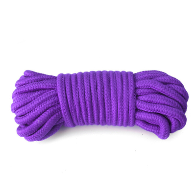 Gros de coton Boucles de corde Bondage jouets d'esclaves Chine Corde Bondage Harnais gay Ceintures ceintures retenue Fetish corde 5M