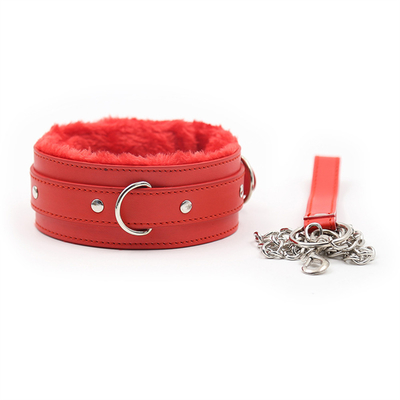 En cuir Femelles Retenus Entraînement Porteur Collier BDSM Jouets sexuels