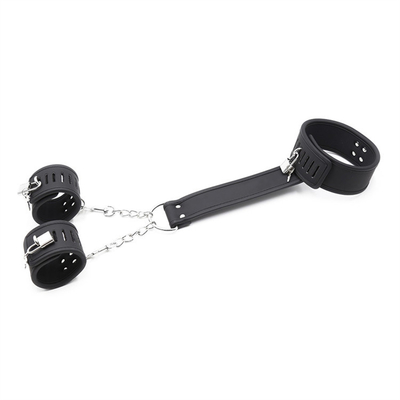 Nouveau mode Femmes Hommes Harnais érotique Ceinture en cuir Bondage Sexy gothique Punk Corseau cuir métallique Boucle de jambe Ceinture de liasses