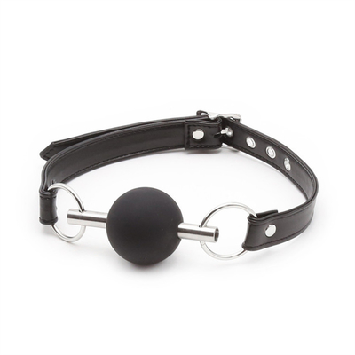 Jouet sexuel en silicone doux BDSM Bondage Plug Ball Boucle ouverte Boucle